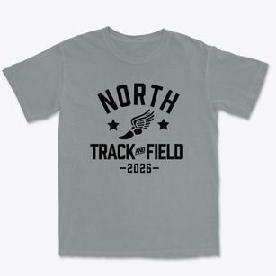 North Plainfield Middle School Track and Field Premium Heavyweight T-shirt