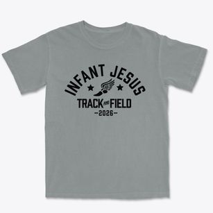 Infant Jesus Parish Track and Field Premium Heavyweight T-shirt