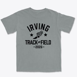 Irving Elementary School Track and Field Premium Heavyweight T-shirt
