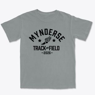 Mynderse Academy Track and Field Premium Heavyweight T-shirt