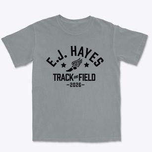 E.j. Hayes Elementary School Track and Field Premium Heavyweight T-shirt