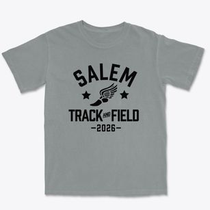 Salem Elementary School Track and Field Premium Heavyweight T-shirt