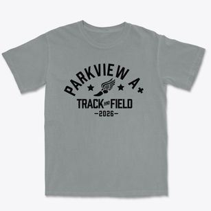 Parkview A+ Magnet School Track and Field Premium Heavyweight T-shirt