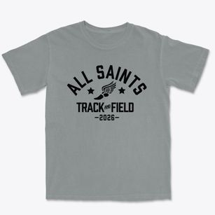 All Saints Catholic School Track and Field Premium Heavyweight T-shirt