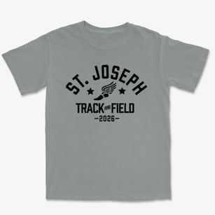 Saint Joseph School Track and Field Premium Heavyweight T-shirt