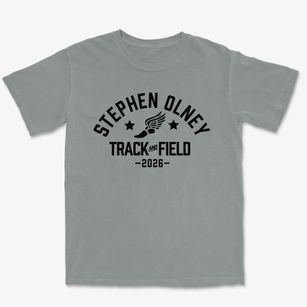 Stephen Olney Elementary School Track and Field Premium Heavyweight T-shirt