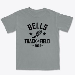 Bells Elementary School Track and Field Premium Heavyweight T-shirt
