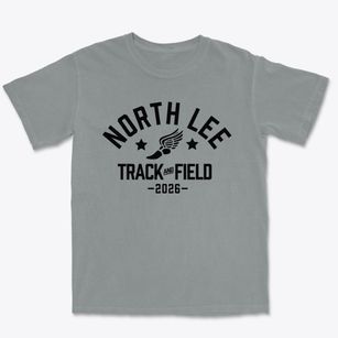 North Lee Elementary School Track and Field Premium Heavyweight T-shirt