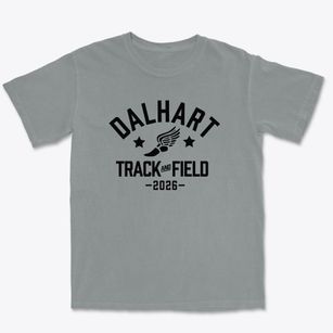Dalhart Junior High School Track and Field Premium Heavyweight T-shirt