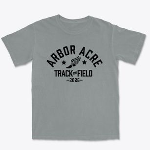 Arbor Acre Prep Track and Field Premium Heavyweight T-shirt