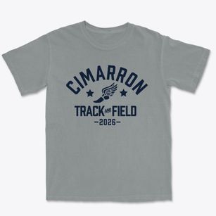 Cimarron Elementary School Track and Field Premium Heavyweight T-shirt