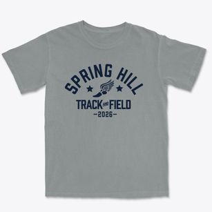 Spring Hill Advanced Elementary School Track and Field Premium Heavyweight T-shirt