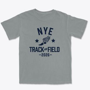 Nye Elementary School Track and Field Premium Heavyweight T-shirt