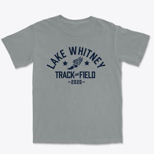 Lake Whitney Elementary Track and Field Premium Heavyweight T-shirt