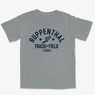 Ruppenthal Middle School Track and Field Premium Heavyweight T-shirt