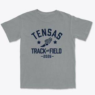Tensas High School Track and Field Premium Heavyweight T-shirt