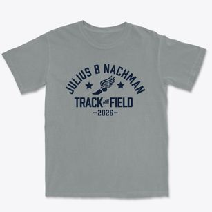 Julius B Nachman Elementary School Track and Field Premium Heavyweight T-shirt