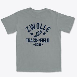 Zwolle Elementary School Track and Field Premium Heavyweight T-shirt