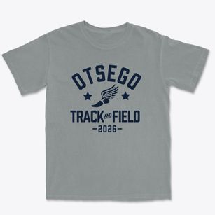 Otsego High School Track and Field Premium Heavyweight T-shirt