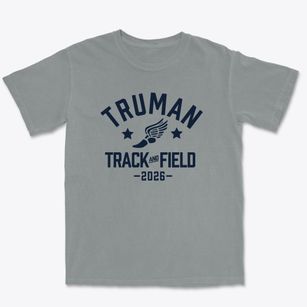 Truman High School Track and Field Premium Heavyweight T-shirt