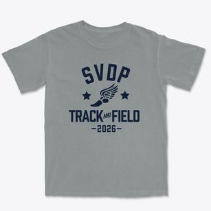 St. Vincent De Paul Elementary Track and Field Premium Heavyweight T-shirt