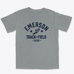 Emerson School Track and Field Premium Heavyweight T-shirt