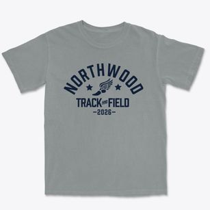 Northwood School Track and Field Premium Heavyweight T-shirt