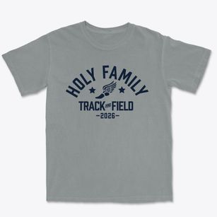 Holy Family Primary School Track and Field Premium Heavyweight T-shirt