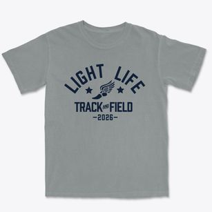 Light & Life Christian School Track and Field Premium Heavyweight T-shirt