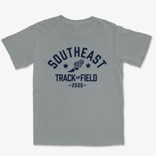 Southeast Christian Academy Track and Field Premium Heavyweight T-shirt