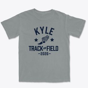Kyle Elementary School Track and Field Premium Heavyweight T-shirt