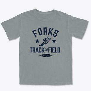 Forks Elementary School Track and Field Premium Heavyweight T-shirt