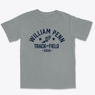 William Penn Elementary School Track and Field Premium Heavyweight T-shirt