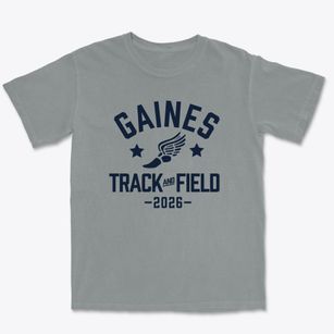 Gaines Elementary School Track and Field Premium Heavyweight T-shirt