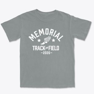 Memorial Middle School Track and Field Premium Heavyweight T-shirt