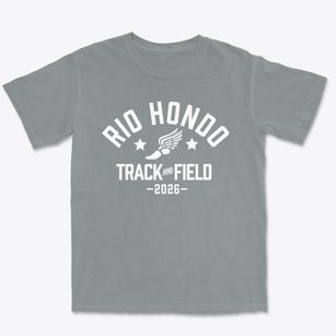 Rio Hondo Junior High School Track and Field Premium Heavyweight T-shirt