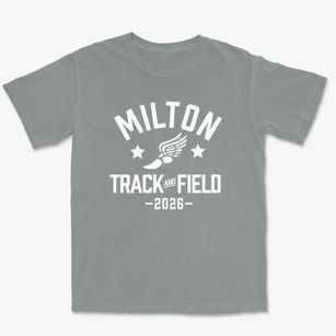 Milton High School Track and Field Premium Heavyweight T-shirt