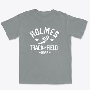 Holmes Elementary School Track and Field Premium Heavyweight T-shirt