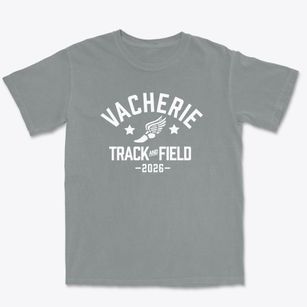 Vacherie Elementary School Track and Field Premium Heavyweight T-shirt