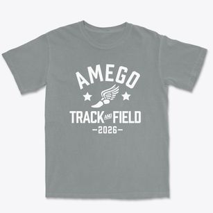Amego School Track and Field Premium Heavyweight T-shirt