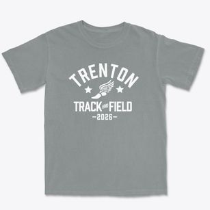 Trenton High School Track and Field Premium Heavyweight T-shirt
