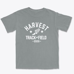 Harvest Elementary School Track and Field Premium Heavyweight T-shirt
