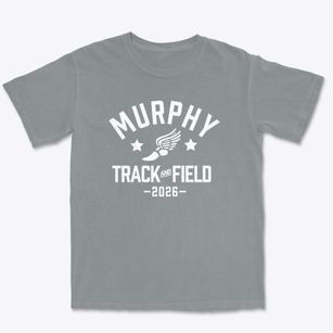 Murphy Elementary School Track and Field Premium Heavyweight T-shirt