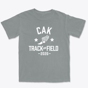 Christian Academy Of Knoxville Track and Field Premium Heavyweight T-shirt