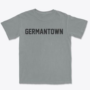 Germantown Ohio Classic Block Premium Heavyweight T-shirt