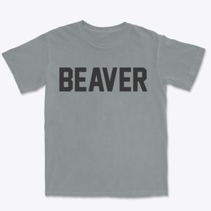 Beaver Utah Classic Block Premium Heavyweight T-shirt