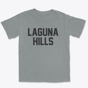 Laguna Hills California Classic Block Premium Heavyweight T-shirt