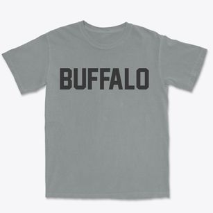 Buffalo Wisconsin Classic Block Premium Heavyweight T-shirt