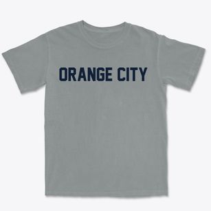 Orange City Iowa Classic Block Premium Heavyweight T-shirt
