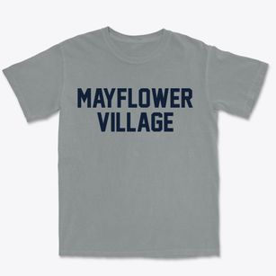 Mayflower Village California Classic Block Premium Heavyweight T-shirt